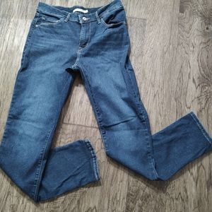 Levi Strauss classic mid rise skinny medium wash women's jeans Size 29